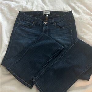 PAIGE skyline straight Indigo Denim Jeans-29